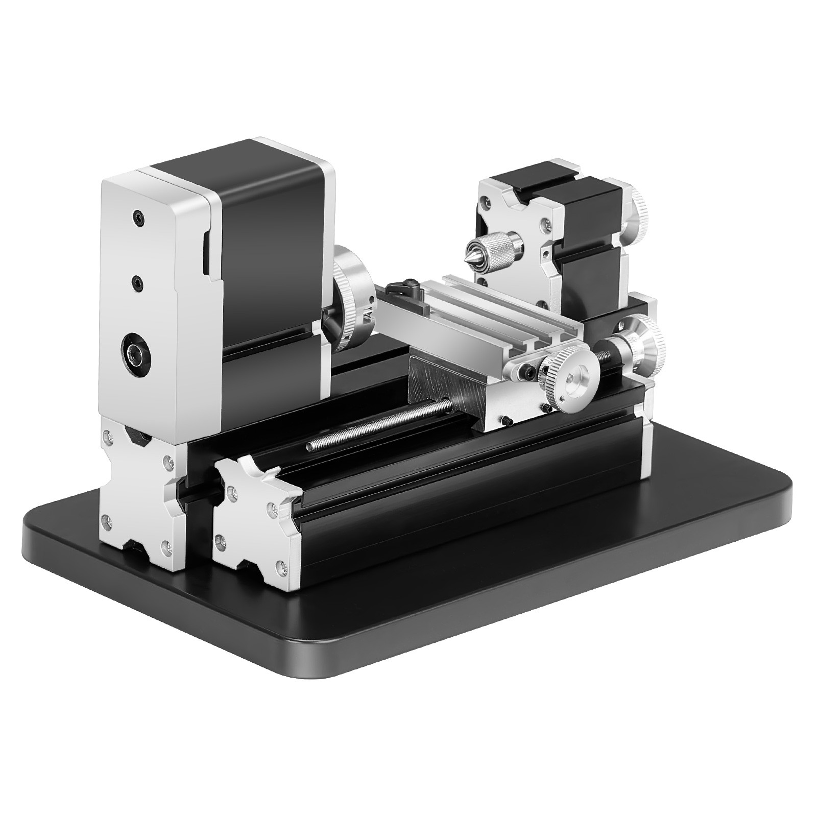 Mini Metal Lathe Machine 2.76 x 5.12 in Power Metal Lathe 20,000 RPM 36W