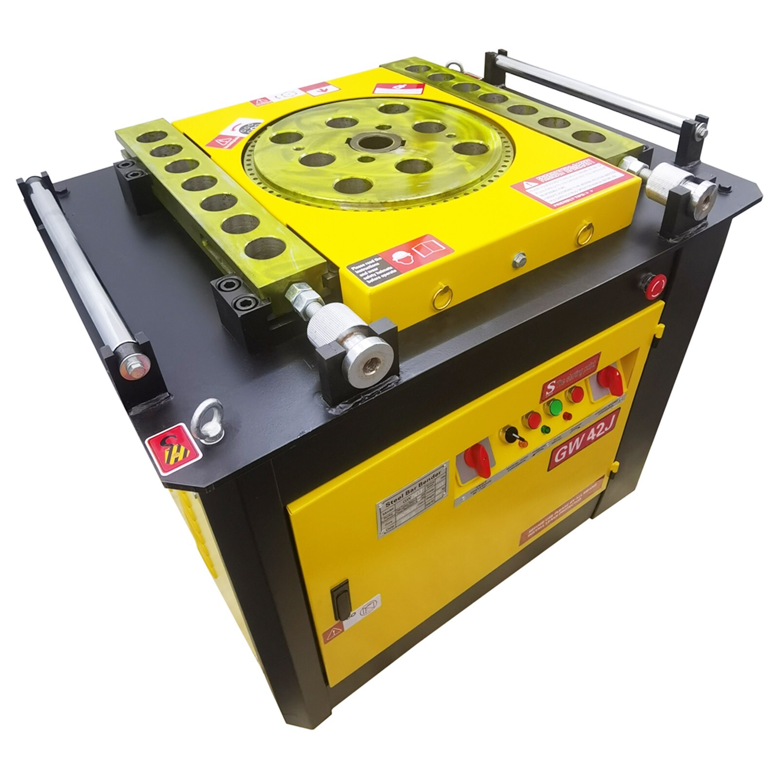 220V 3PH Electric Rebar Bending Machine 1/4”-1.6″ Automatic Steel Bar Bender