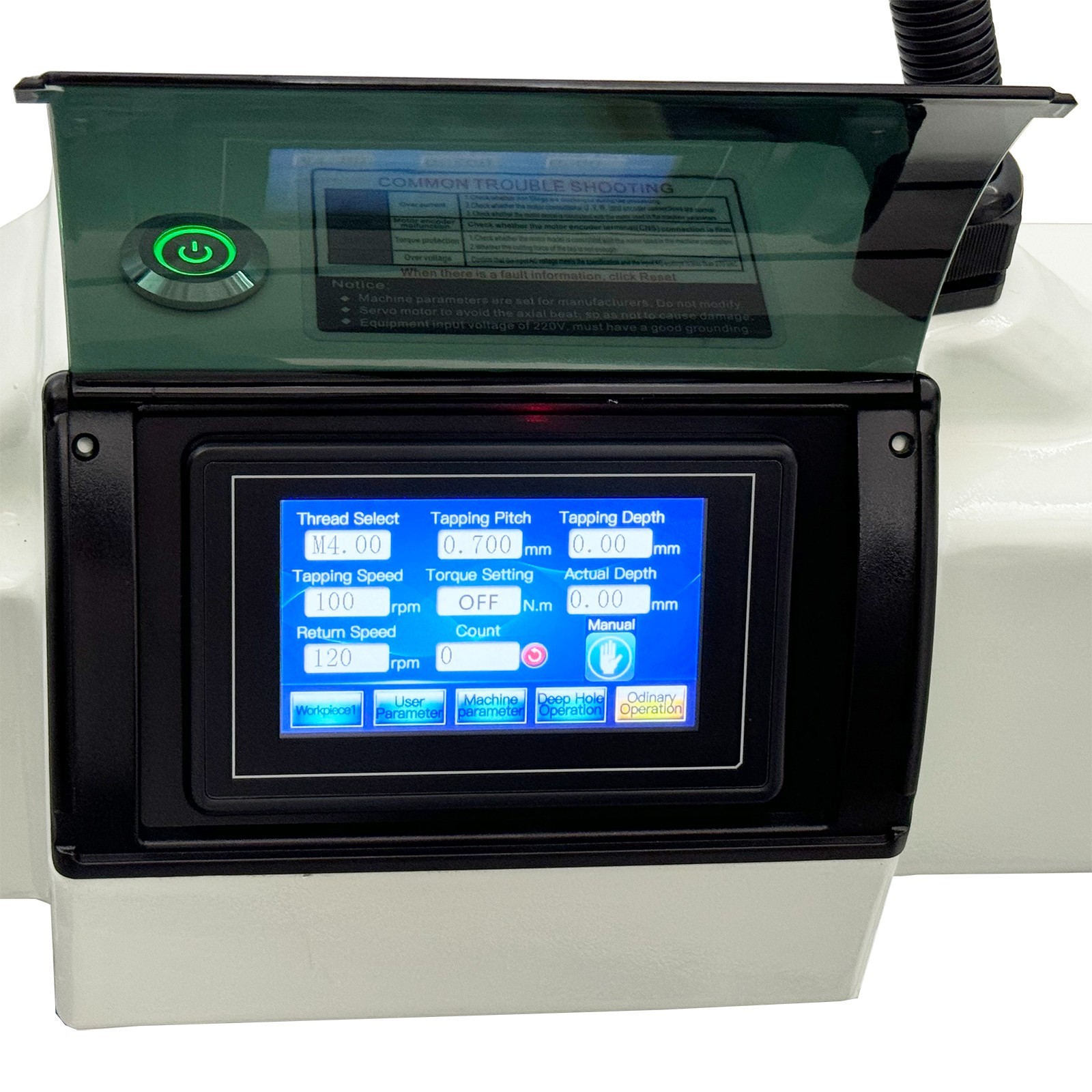 Universal 360° Electric Tapping Machine M3-M20 – 1.6HP 1200W, 1-500RPM Adjust