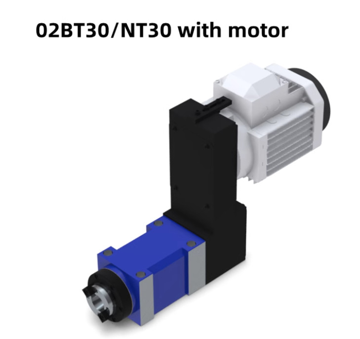 ER25 BT30 Morse Taper No. 3 Power Head High-Precision Spindle Mechanical CNC