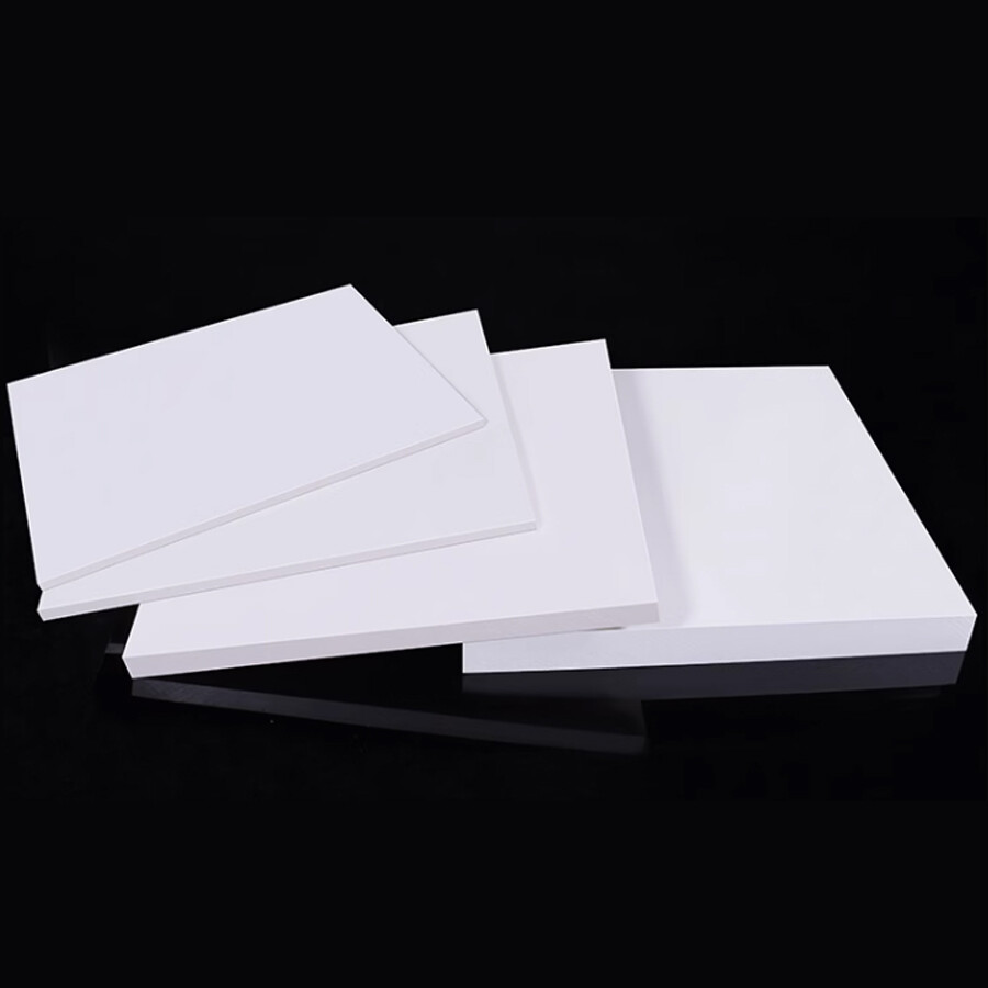 White PTFE Sheet Plate Thick 0.5mm to 30mm Polytetrafluoroethyle Plastic Panel