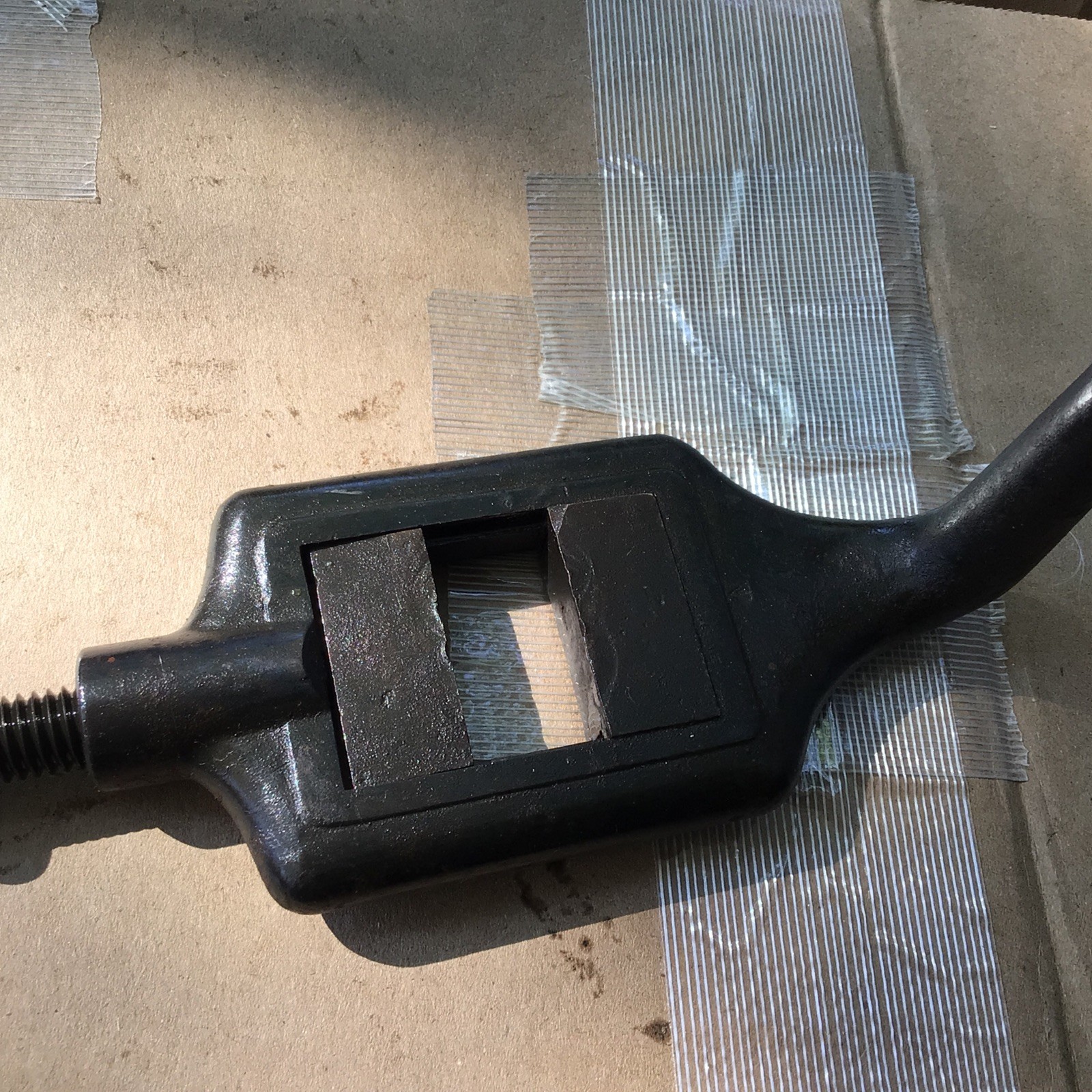 Clamp Gear Cutting, Lathe Dog, Opens To 3/4” X 1.25” Rectangle
