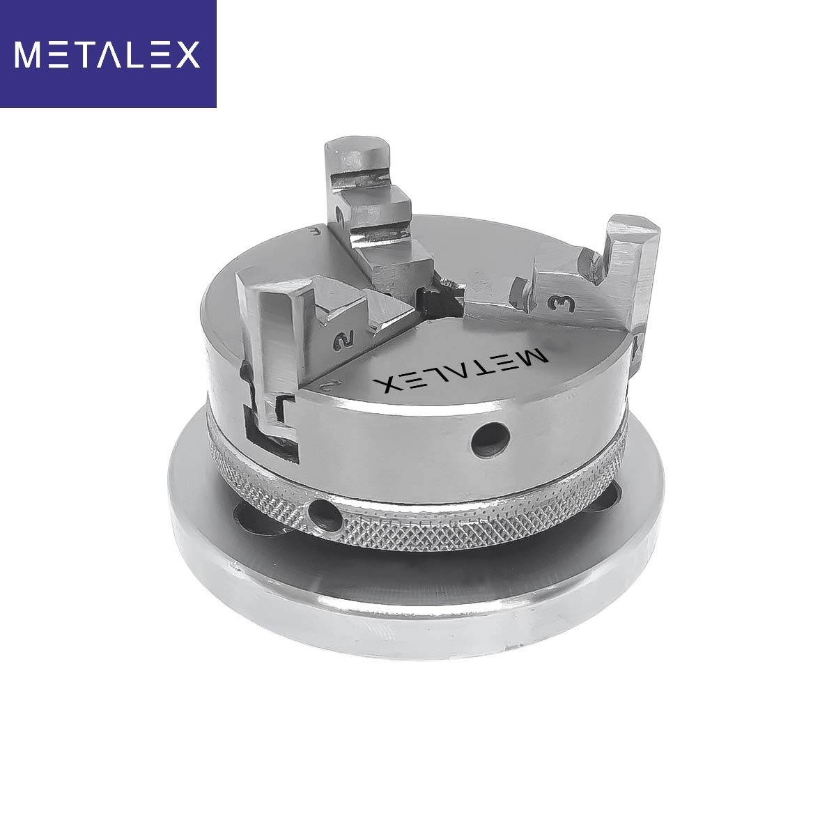 65mm 2.5″ 3 Jaw Self Centering Baby Lathe Chuck Backplate T Nuts Milling Metal