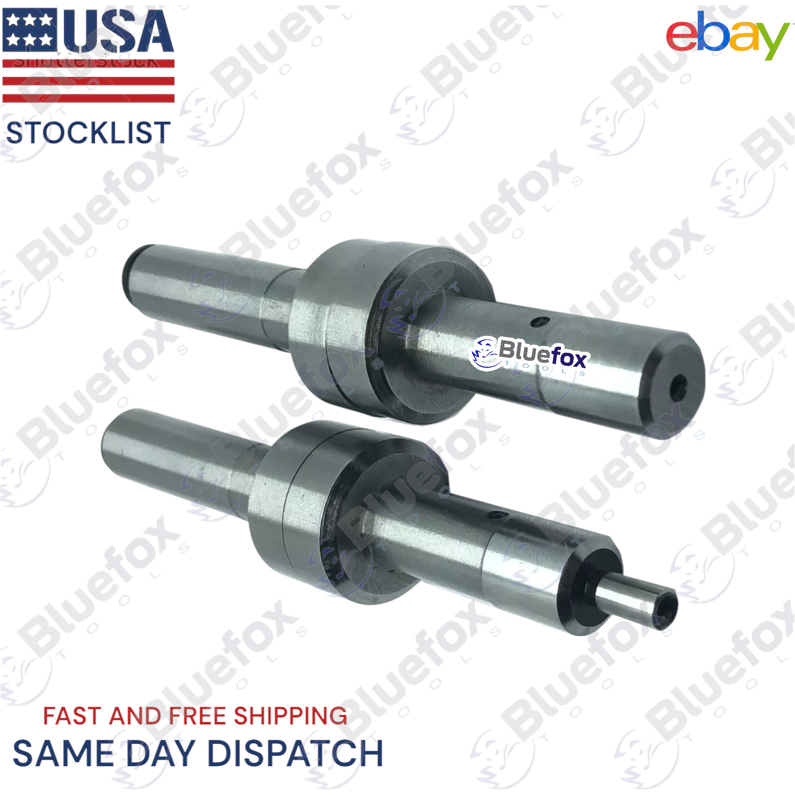 Mechanical Spring Type Edge Finder 4 mm & 10 MM Tip 10 MM Shank Set of 2 pcs