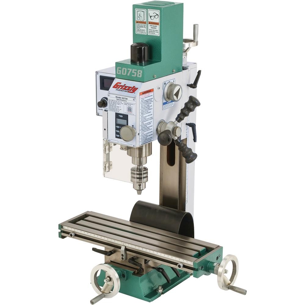 G0758 6″ x 20″ 3/4 HP Mill/Drill