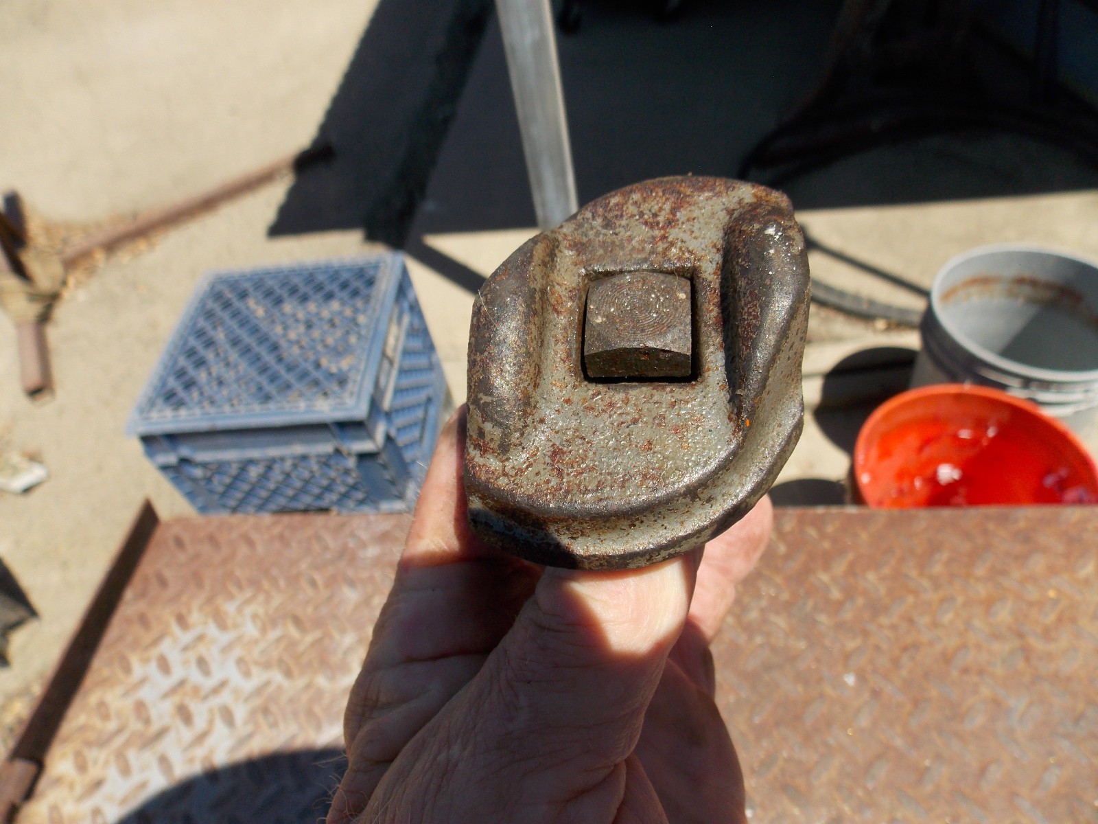 bed clamp for SOUTH BEND LATHE STEADY maybe 9 or 10K?