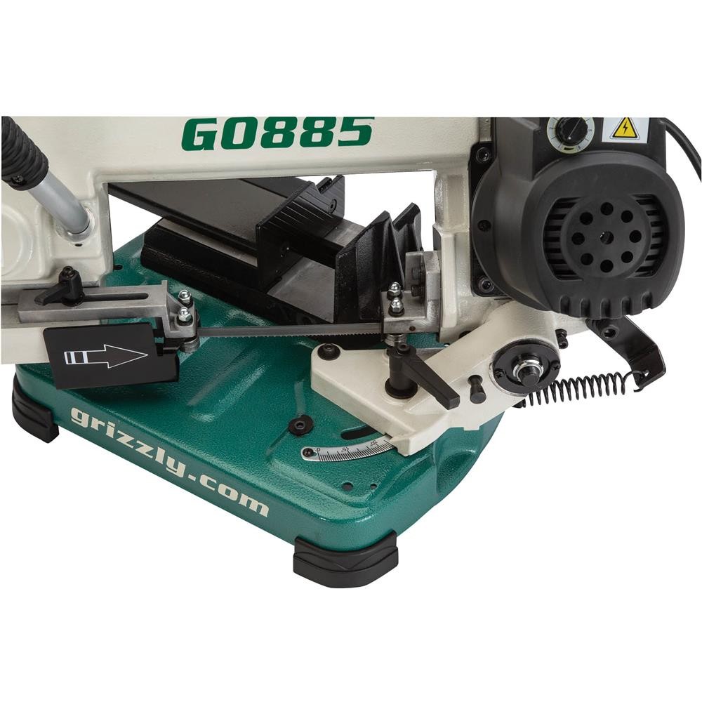 G0885 5″ Portable Horizontal Metal-Cutting Bandsaw
