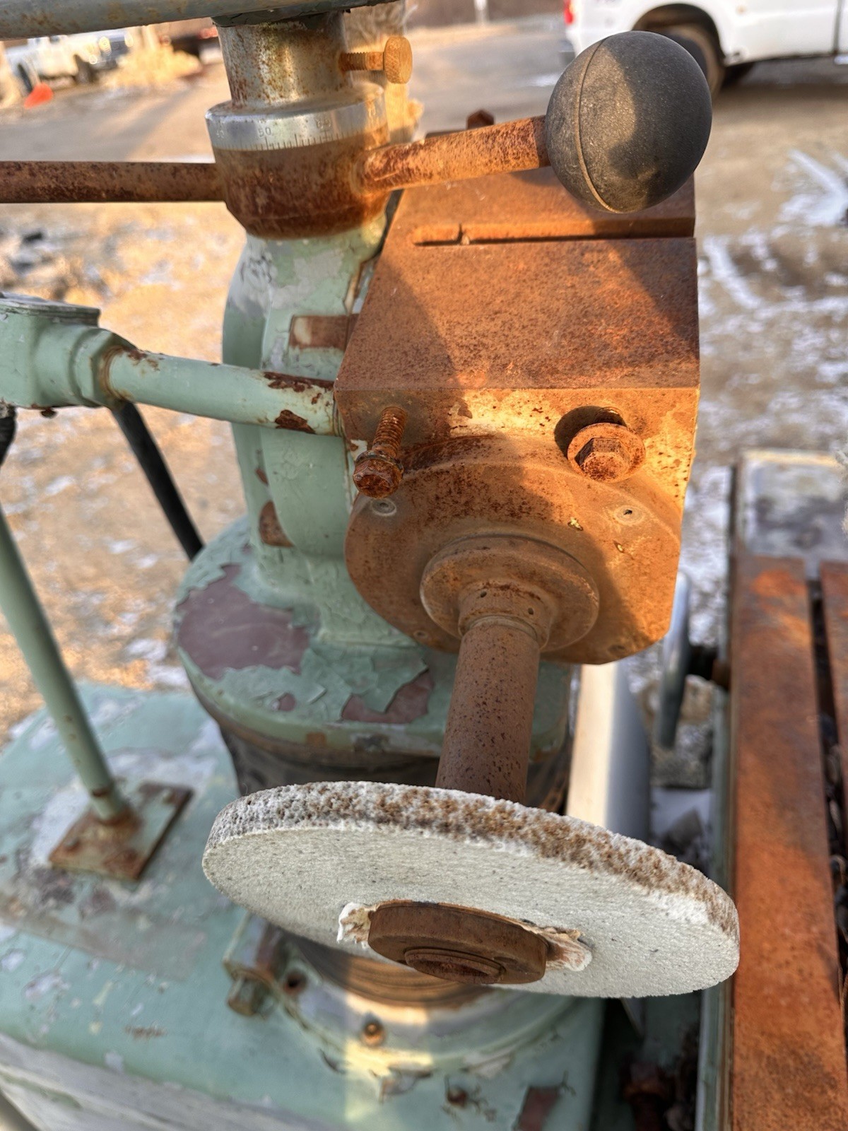 Norton Surface Grinder Used In Good Working Condition With A lot Of Attachments