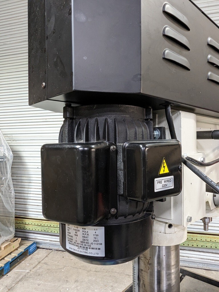 Vectrax 20" Variable Speed Mill / Drill 170 – 2000 RPM 2 HP 220v Parts / Re