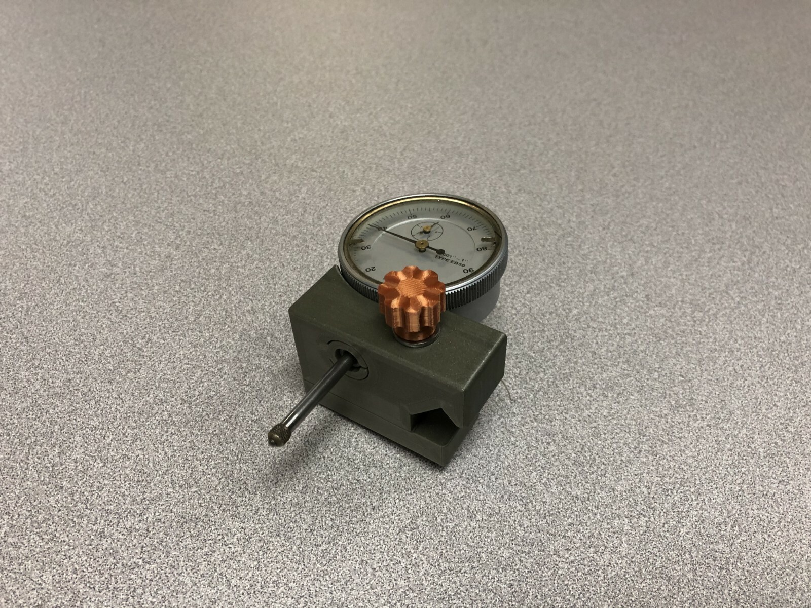 South Bend 9/10K metal lathe carriage Dial Indicator Holder! Clasp Type