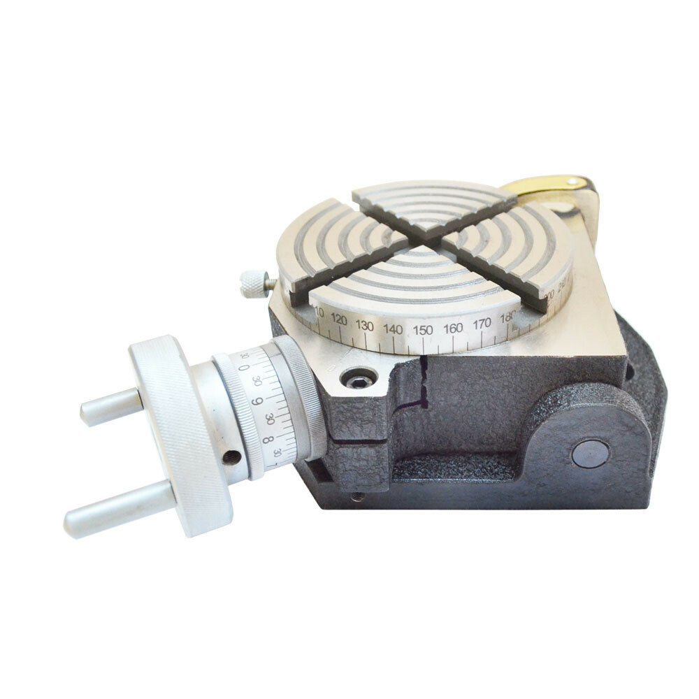 Heavy Duty 4″ Rotary Table with Tilting Base Horizontal & Vertical Milling