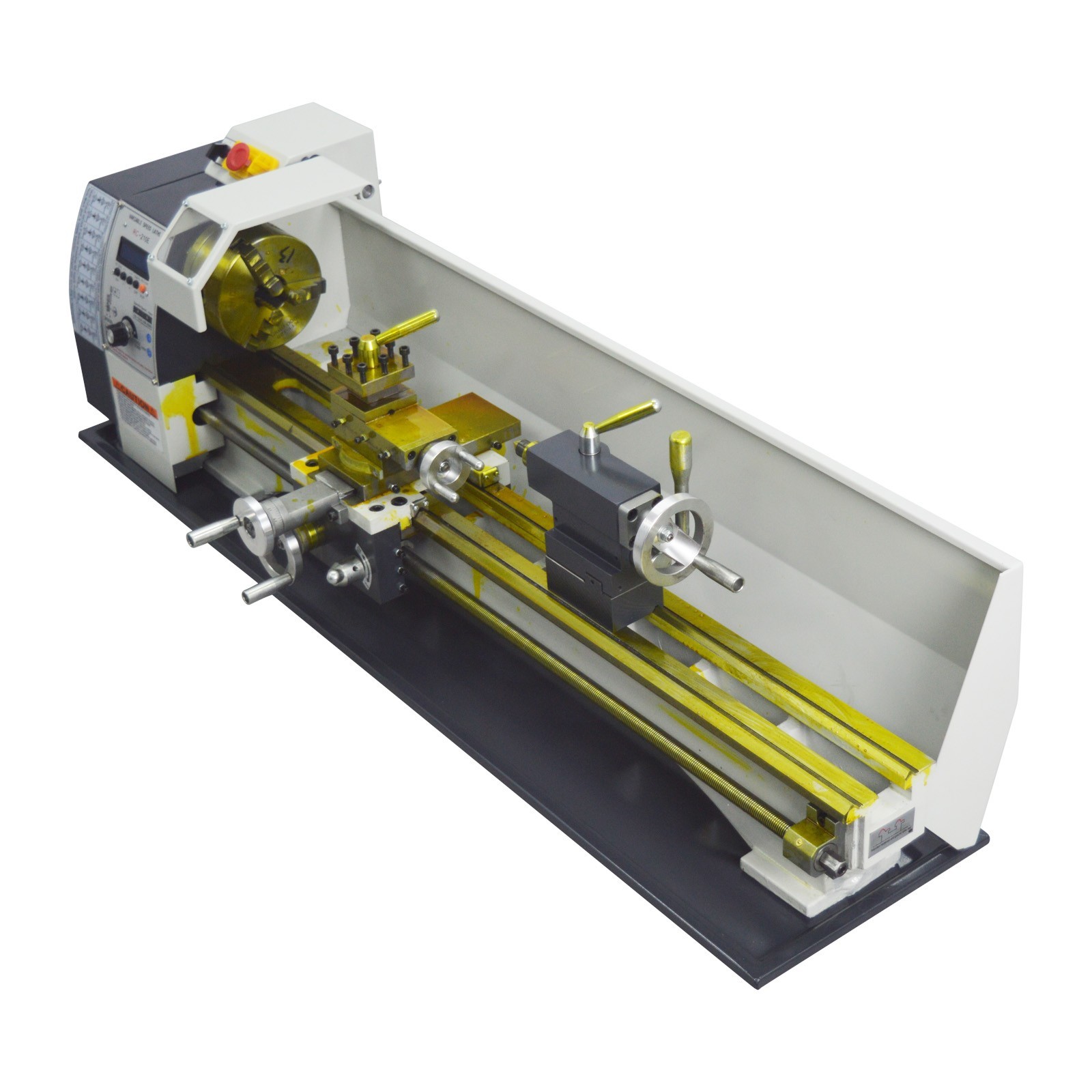 1100W Metal Bench Lathe 8″*32″ 110V Auto Feed Metal Lathe 50-2500RPM