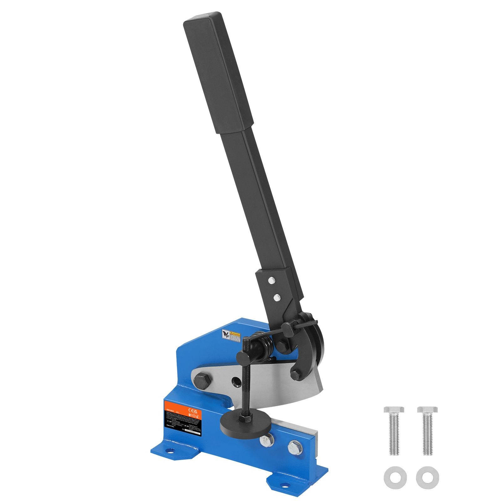 HS-5 Benchtop Metal Shear: Cuts 6mm Steel, 11mm Rod, T10 Blades