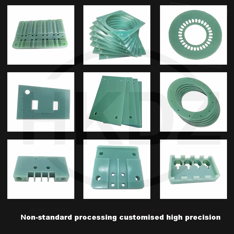 Epoxy Glass Fibre Sheet FR4 Glassfibre Plate Resin Board Thickess 0.5mm to 30mm
