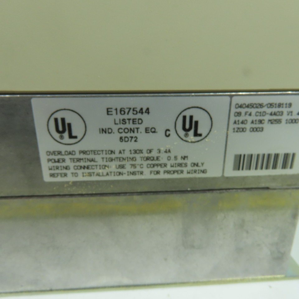 KEB 4-008-39-0911 3Ph 2.8KVA 50/60Hz Drive Inverter 305-500V Input 0-480V Output