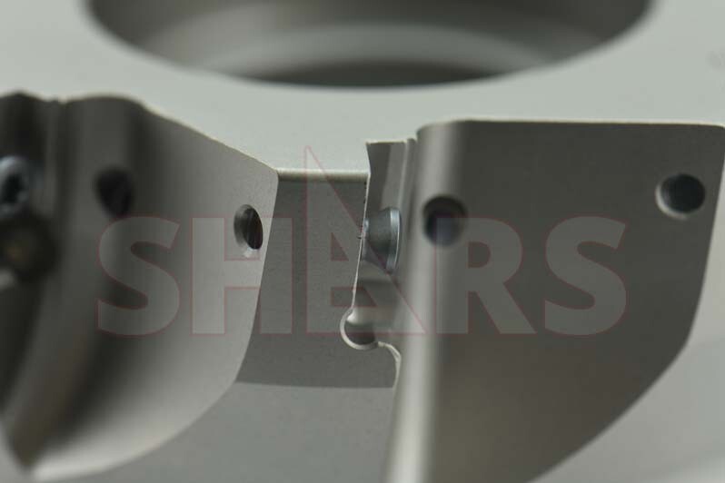Shars 4″ Coolant Thru 90° Indexable Face Mill APKT 1604 8 Flutes New #[