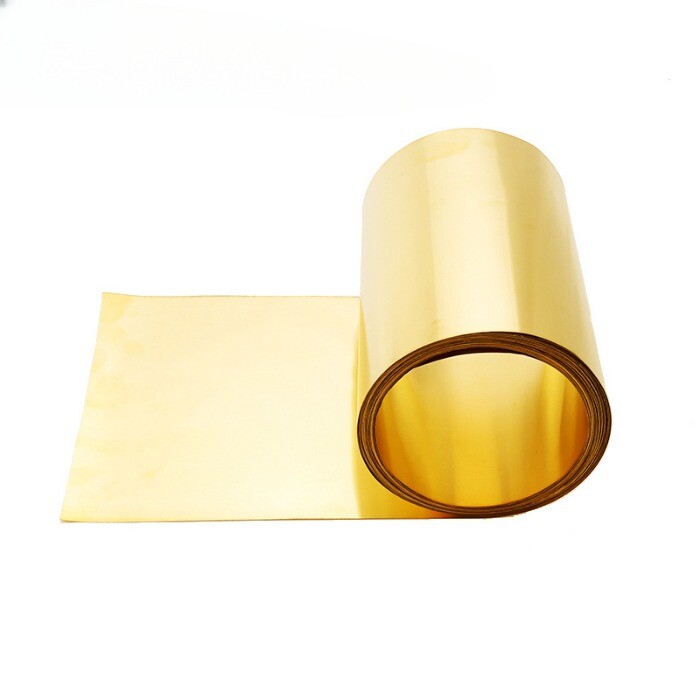 H62 Brass Sheet Brass Leather Brass Foil Copper Tape Thickness 0.1mm – 0.5mm