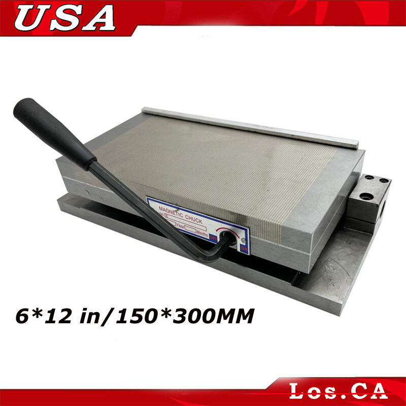 Permanent Magnetic Sine Plate Magnetic Chuck 6*12 in/150*300MM Rectangular