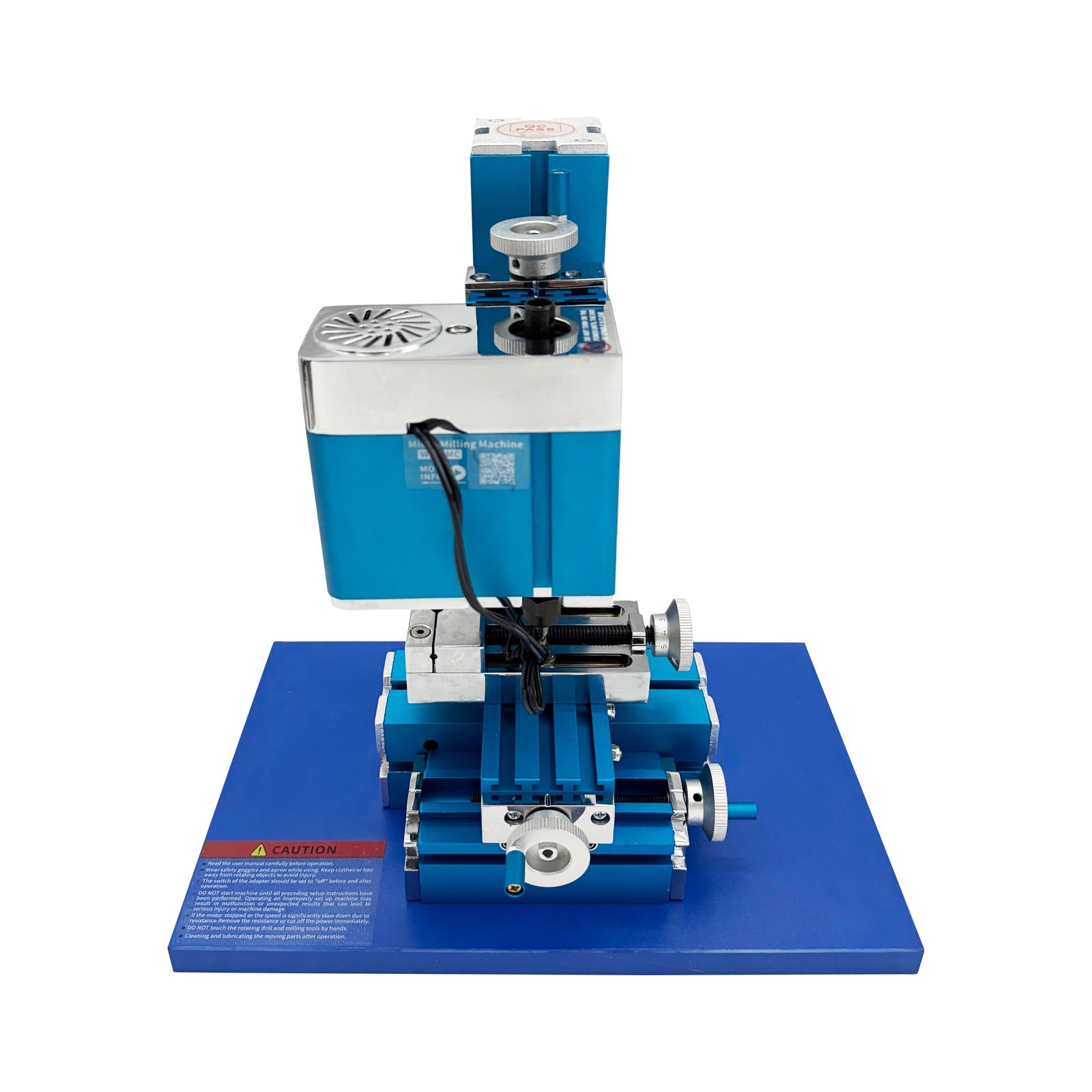 100-240V 36W Mini Milling Machine 3000RPM Benchtop DIY Metal Wood Tool