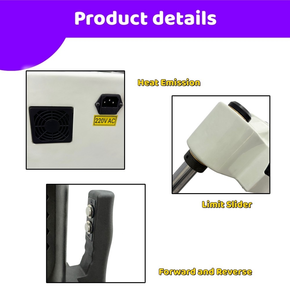 Universal 360° Electric Tapping Machine M3-M20 – 1.6HP 1200W, 1-500RPM Adjust