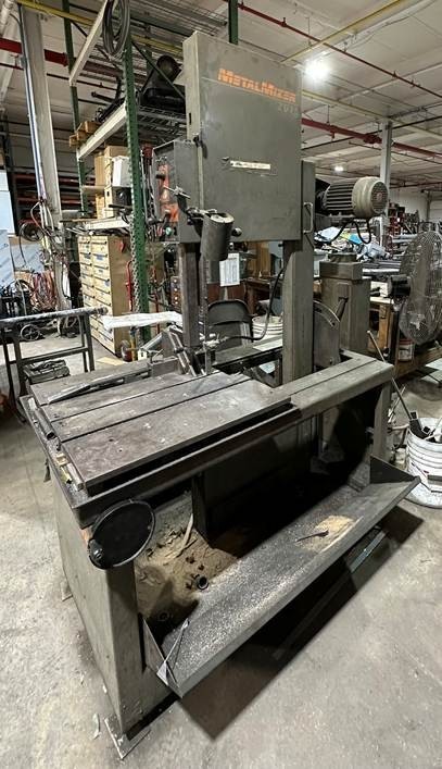 Metalmizer Vertical Bandsaw