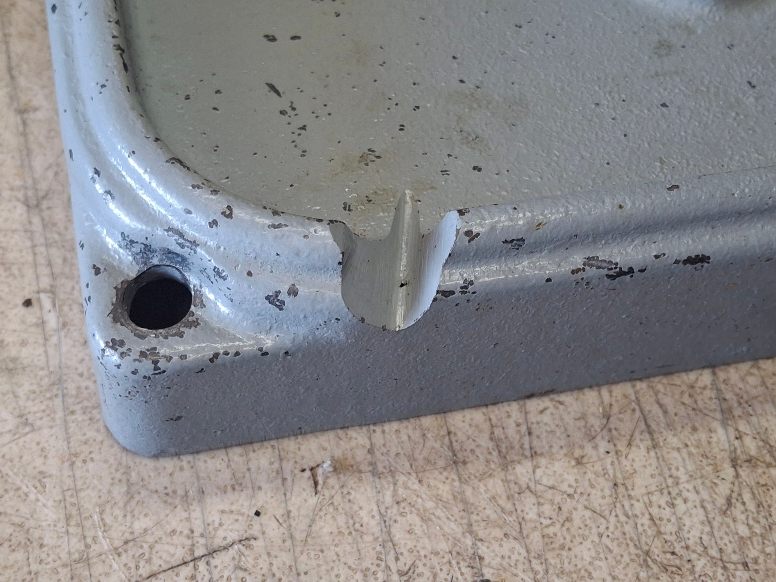Atlas MFC Milling Machine Base Stand Body Housing Casting M1-3