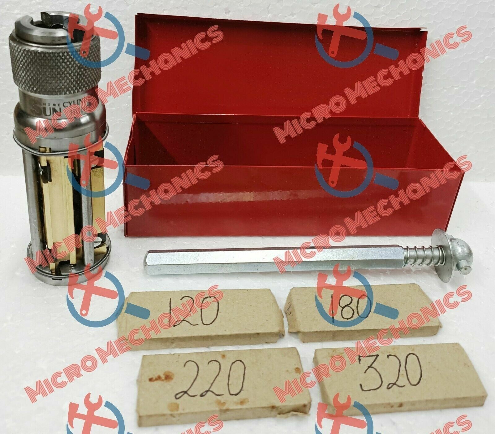 ENGINE CYLINDER HONE KIT – 50 MM To 75 MM HONING MACHINE + 4x SET HONING STONES