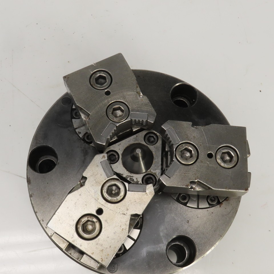 UBL-8851 CNC Lathe 8″ Diam. 3 Jaw Universal Large Ball Lock Chuck 8000LBS Max