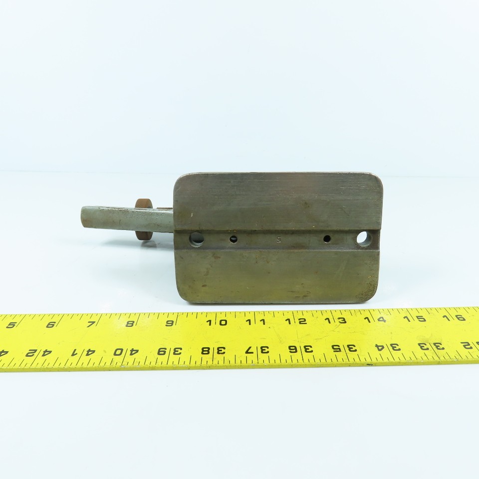 Unknown Make/Model Lathe Tailstock W/Dead Center 4″ Centerline Quick Release