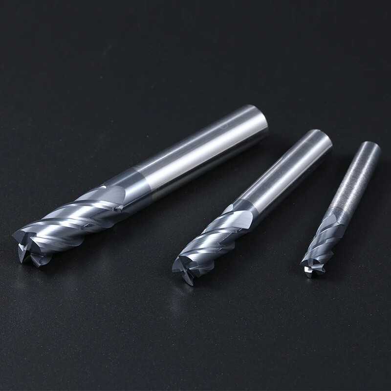 Flutes Carbide End Mill Alloy Tungsten Steel Cutting Milling CNC Machine HRC50