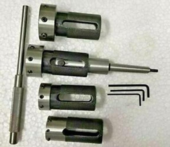 Lathe Tailstock Die Holder Set Of 6 Floating Type MT3 SHANK Holds Metric Die MTI