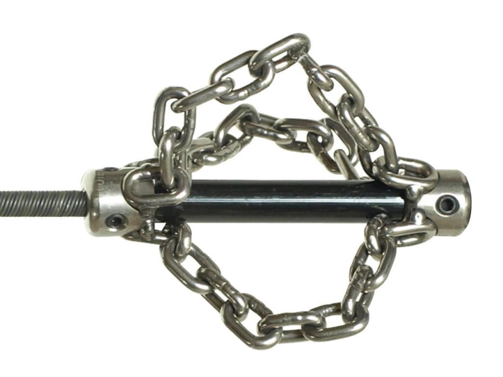 General Pipe Cleaners FR-3-4CK – 3-in – 4-in Chain Cutter (Triple Chain)