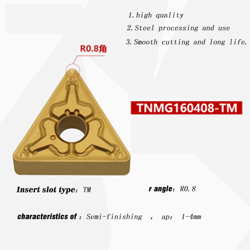 GBJ-CNC High quality TNMG 160404 08 12-TM TNMG 331 GBJ250 Carbide turning insert