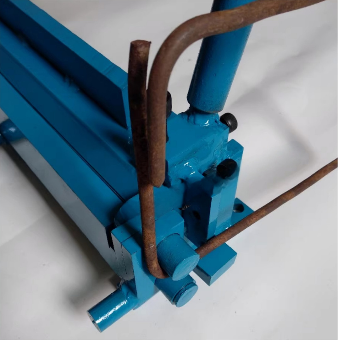 Iron Plate Bender Manual Sheet Metal Iron Aluminum Copper Plate Bending Machine