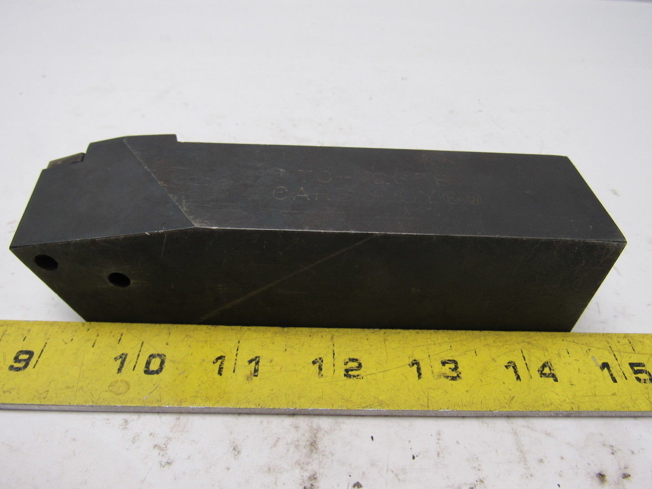 Carboloy TC-72658 1-1/2″ Shank Indexable Lathe Tool Holder 6″ OAL Right Hand