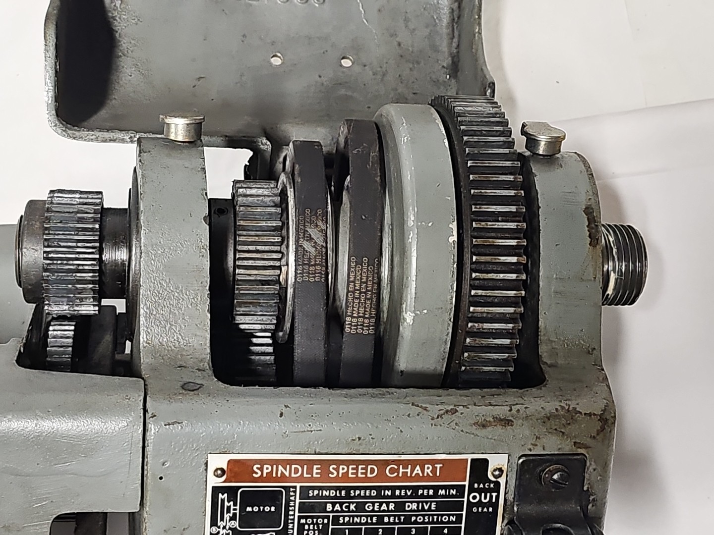 Atlas Craftsman 12″ Lathe Headstock Assembly Metal Lathe Part , Gears , Head