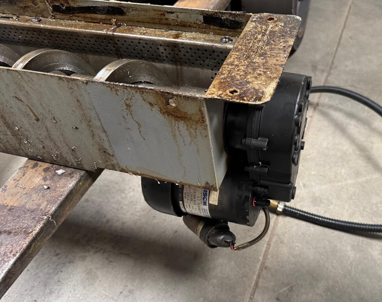 Haas CNC HS-1 Chip Auger 6 Ft Long