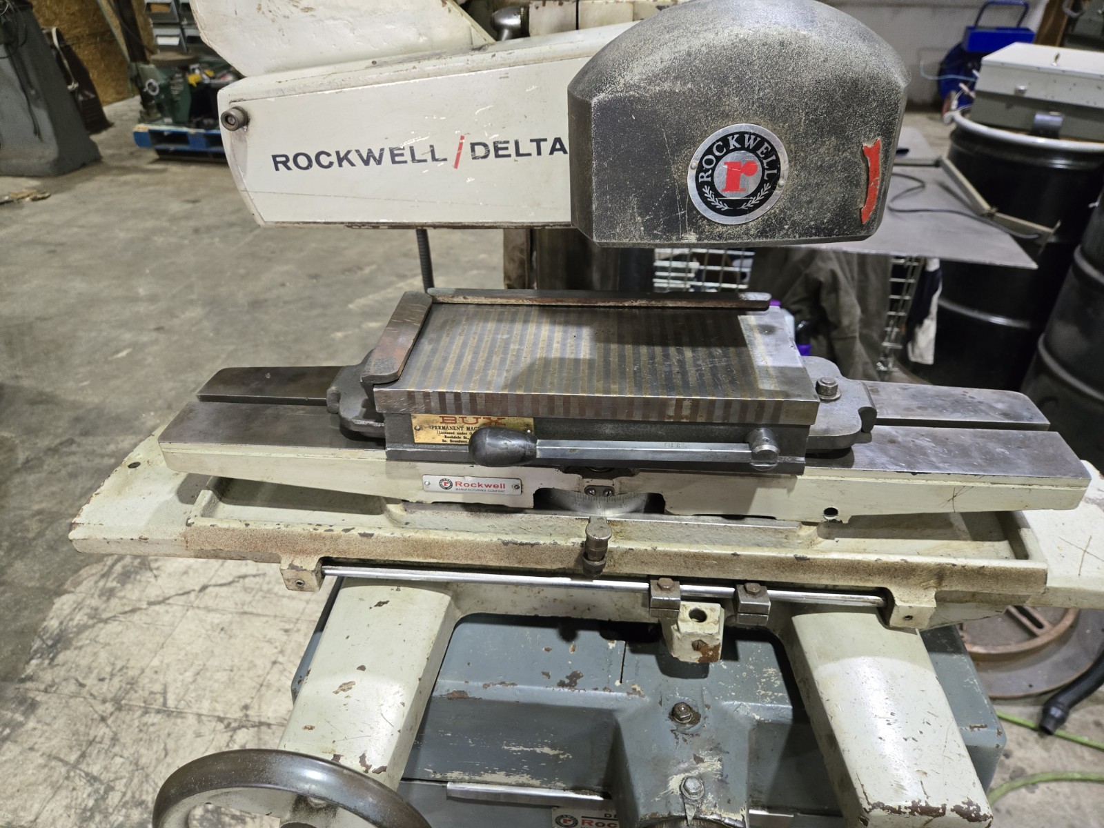 Rockwell Delta Surface Grinder Grinding Machinist Swivel Table