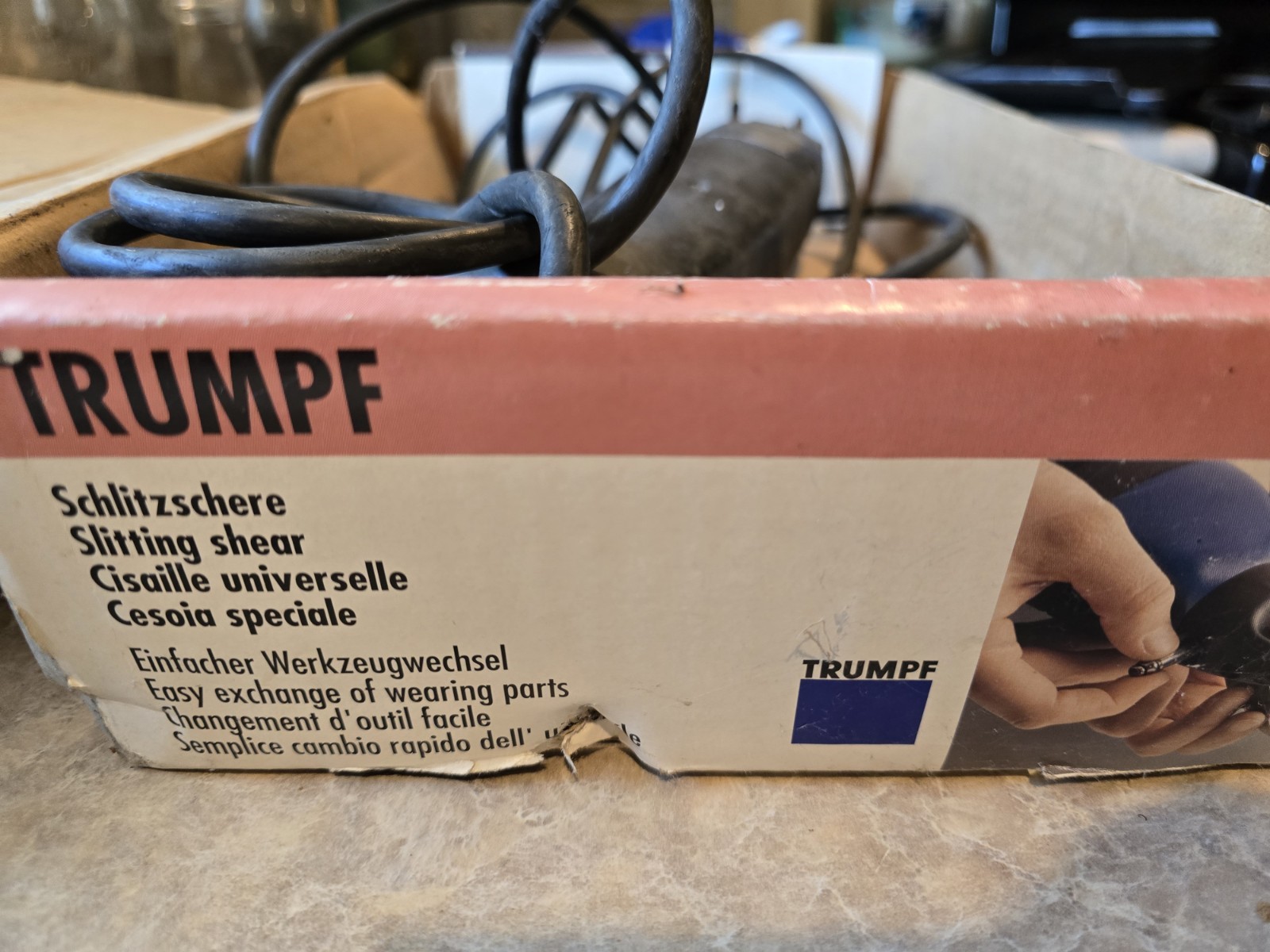 Trumpf C160-2 Sheat Metal Slitting Shear Corded Sheer Nibbler
