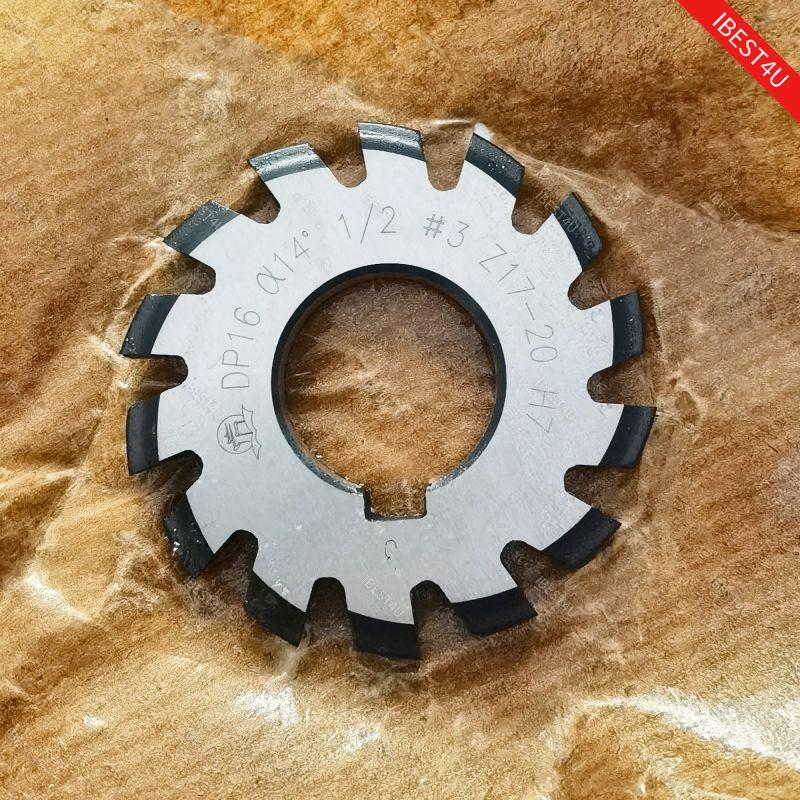 8 Pcs/Set Involute Gear Cutters PA14-1/2 HSS DP8 DP10 DP16 DP20 DP22 DP24 14.5°