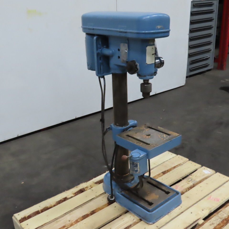 Jet 13R 1/2HP Bench Top Drill Press 115/230V 1Ph 500-2800RPM Tested
