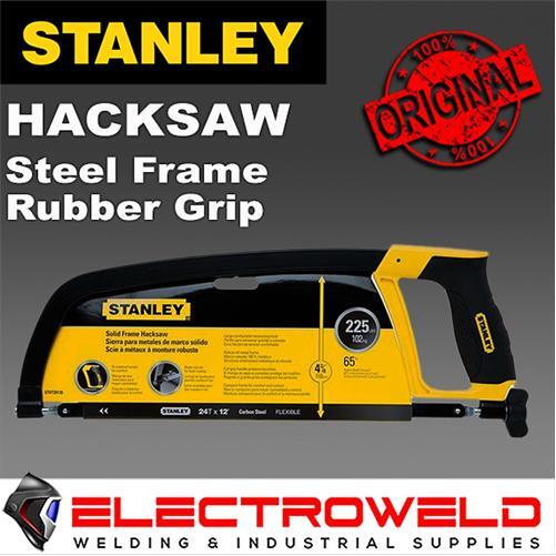 STANLEY 12″ 300mm Hacksaw, 24TPI, Steel Frame, Rubber Grip Saw – STASTHT20139L