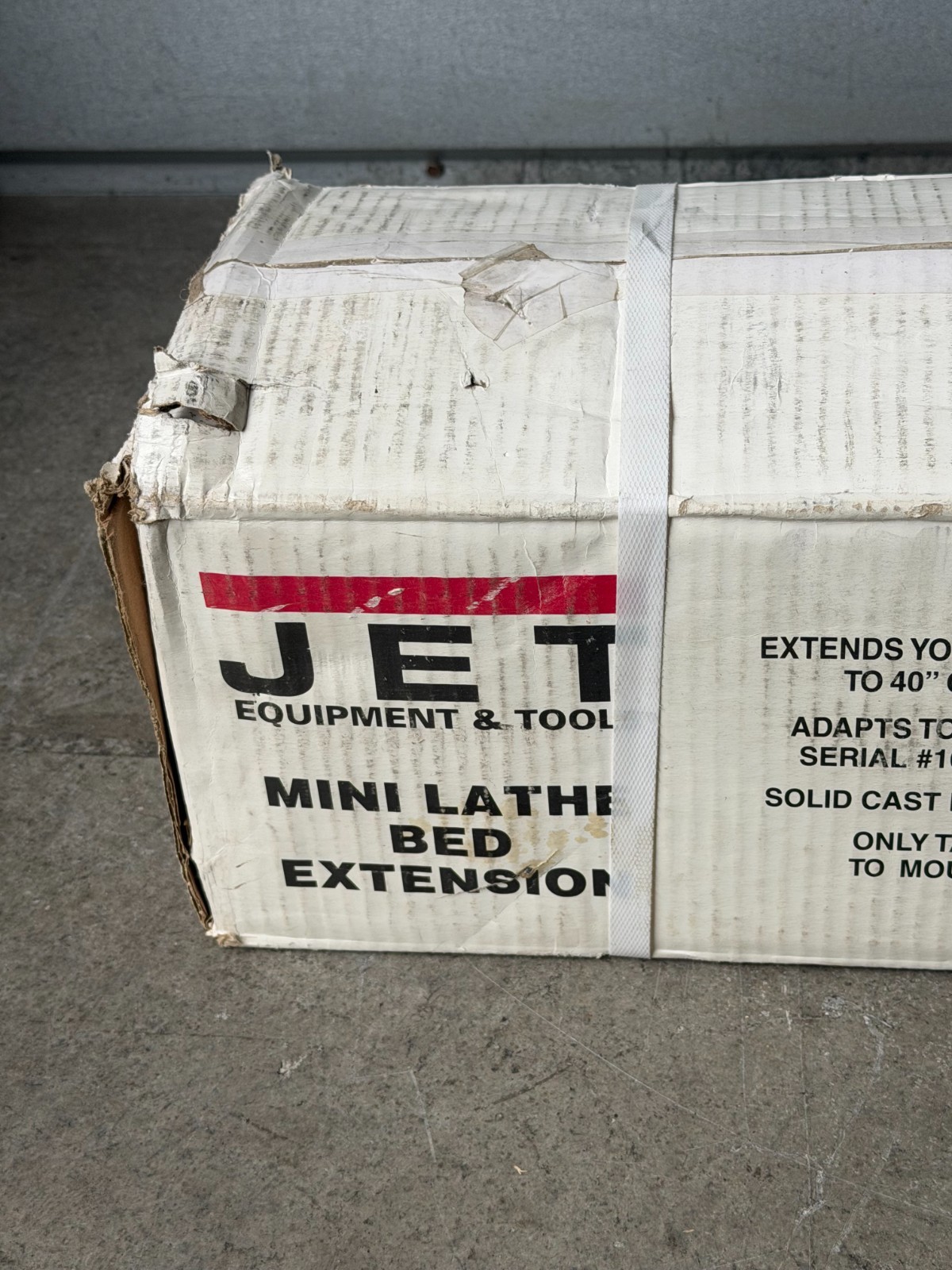SEALED NEW JET Mini Lather Bed Extension for Jet JWL-1015