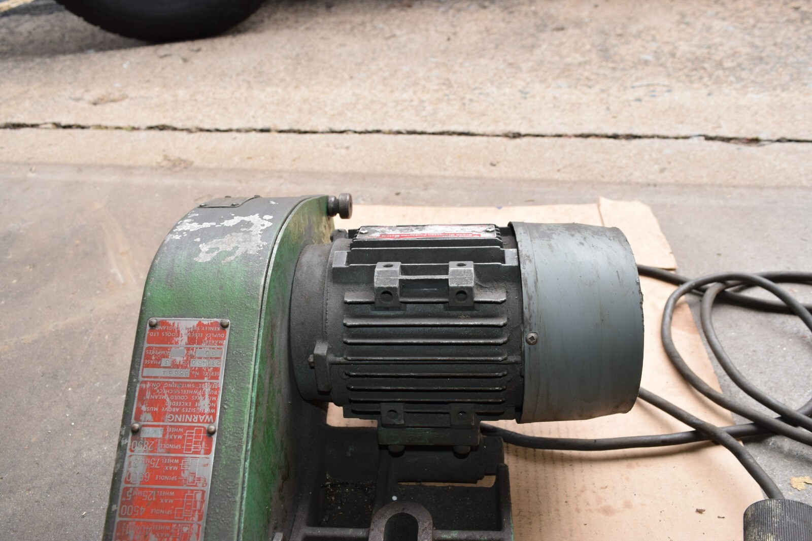 Duplex Electric Grinding Attachment Tool Post Grinder