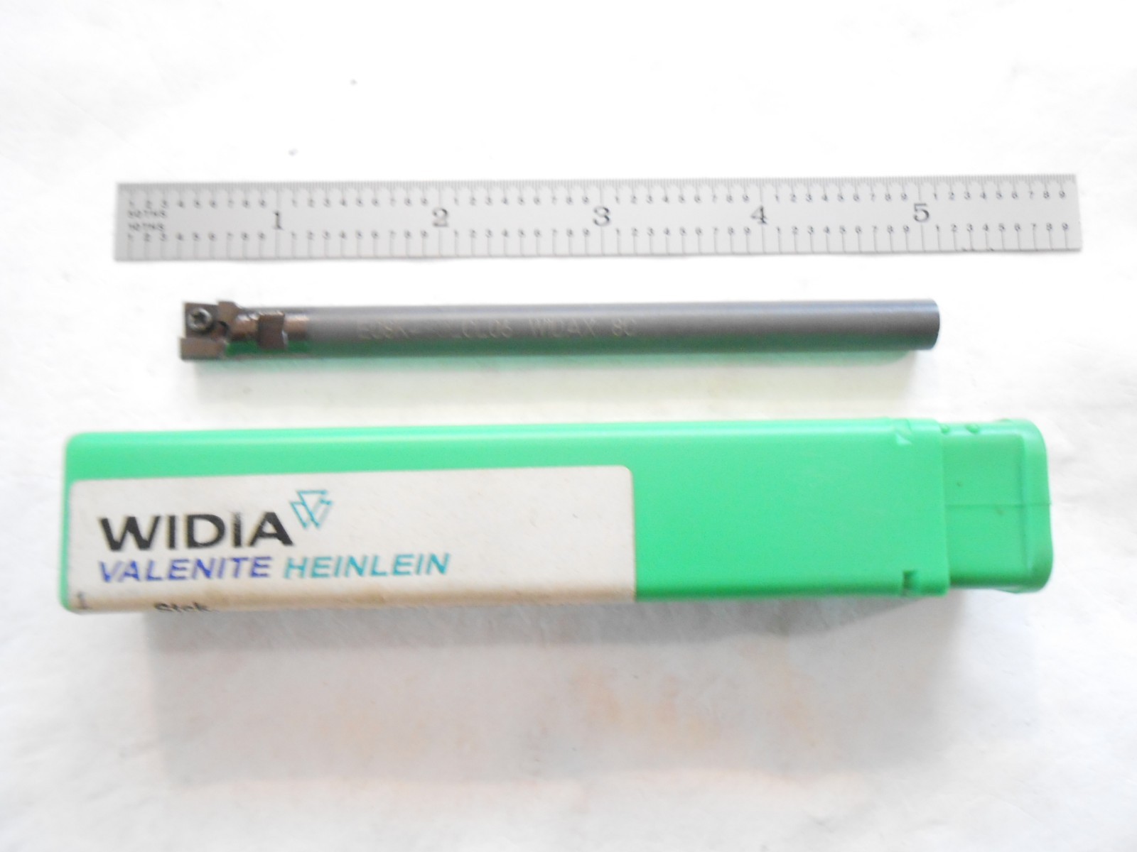 NEW WIDIA E08K-SCLCL06 CARBIDE L.H. BORING BAR 8MM SHANK X 115MM OAL COOL-THRU