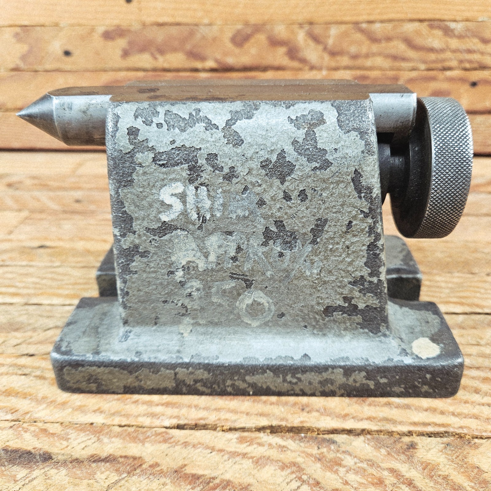 Vintage Heavy Duty Dividing Head Tailstock 3-1/2” Unbranded