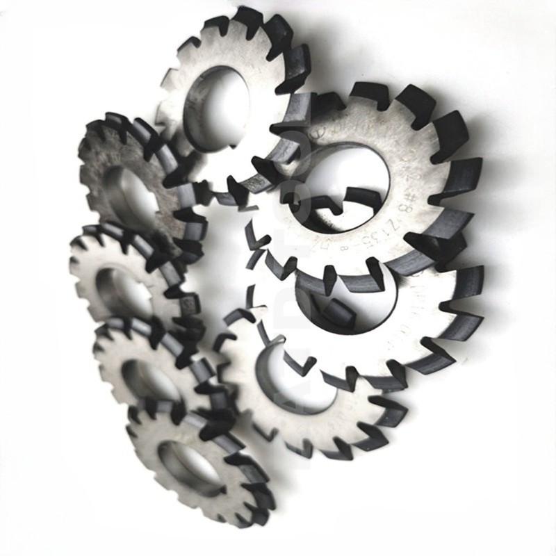 8 Pcs/Set 14.5° Involute Gear Cutter DP8 DP10 DP16 DP20 DP22 PA14-1/2 HSS 8H Set