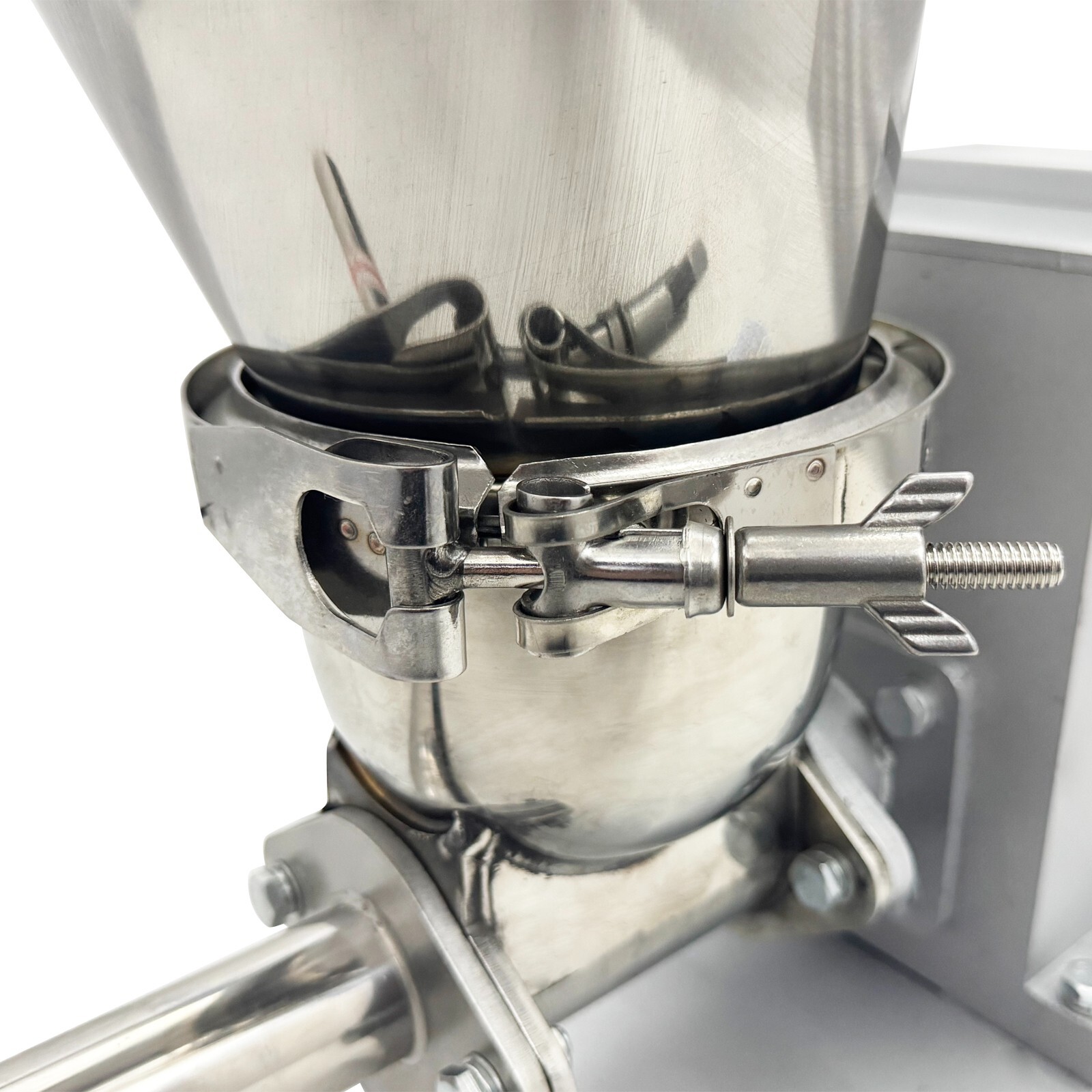 220V 1PH Stainless Steel Feeder Feeding Engine 0.6-3KG/H for Granule