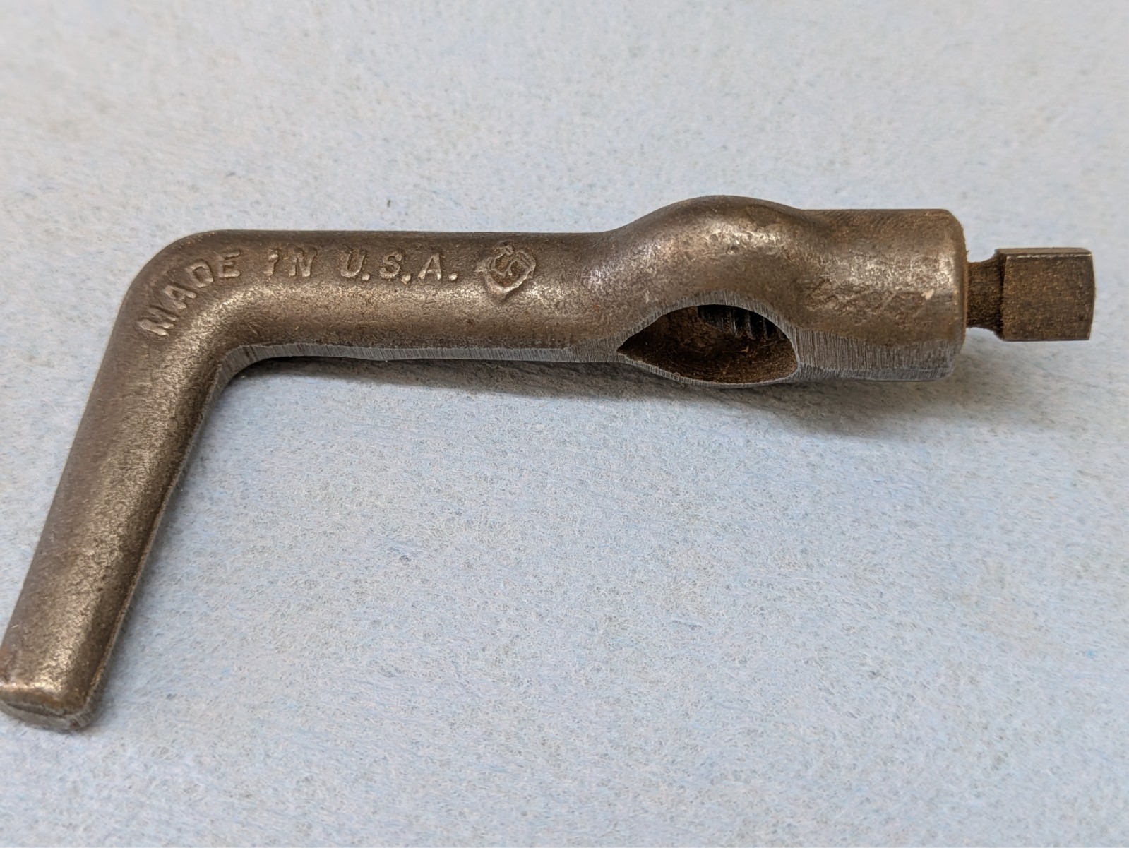 Bent Tail Lathe Dog, #201, 1/2″