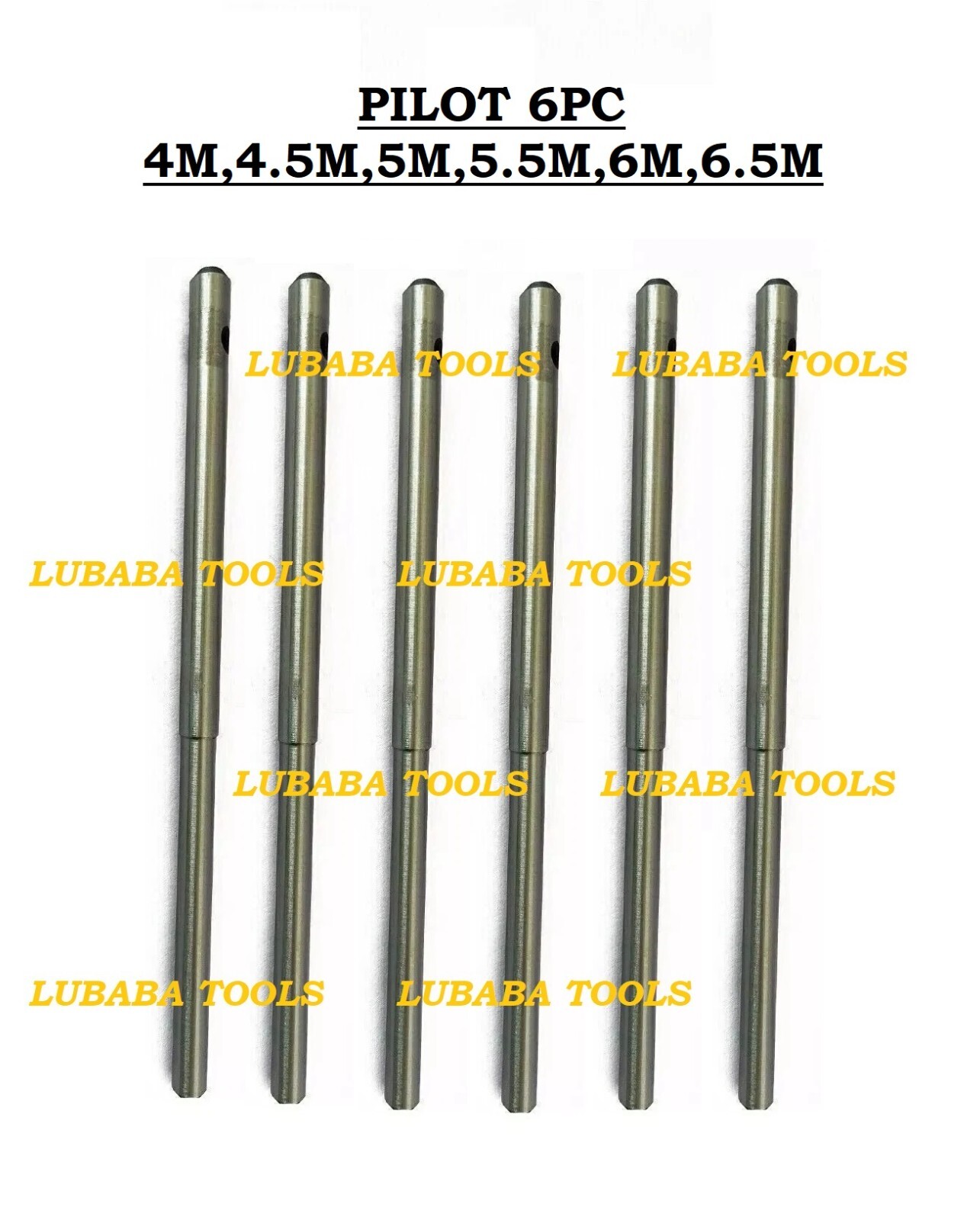 Valve Seat Grinding Pilot Set of All Sizes Sioux And Black and Decker 4mm 5/16″